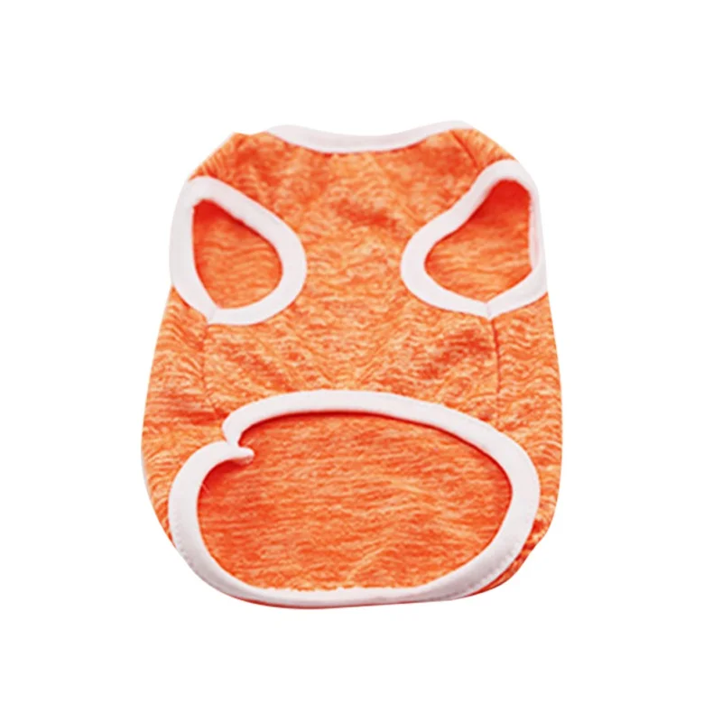 2018 Dog Clothes Spring Breathable Stain-Resistant Models For Thin Classic Soft Outfit Summer Vest Clothing Pet | Дом и сад