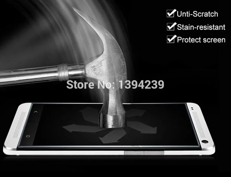 Закаленное стекло 9H для телефона HTC M7/M8/M9/M9 plus/M10/E8/one E9/one max/320/526/601 Противоударная