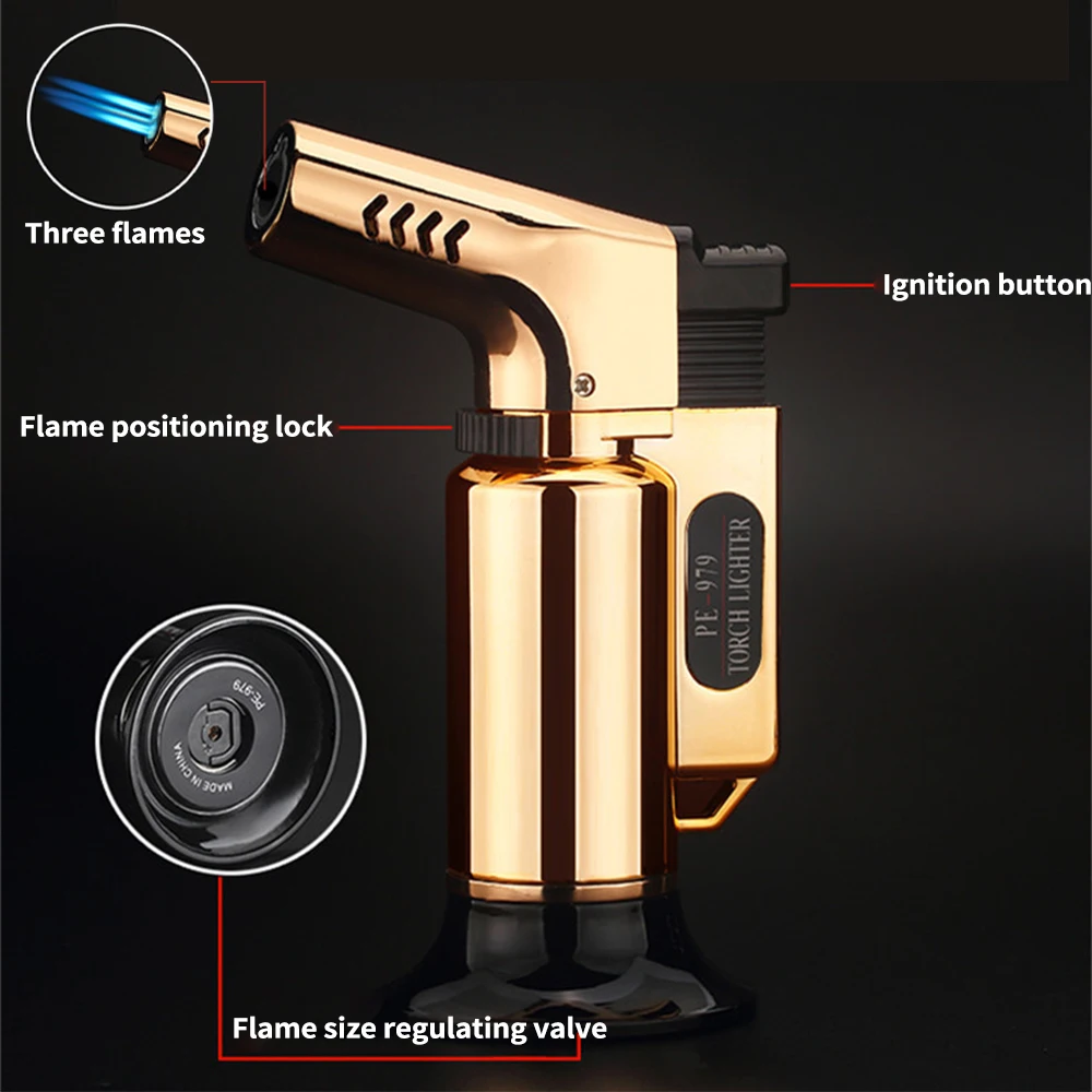 Зажигалка для барбекю бутановый фонарь многоразовые регулируемые ветрозащитные