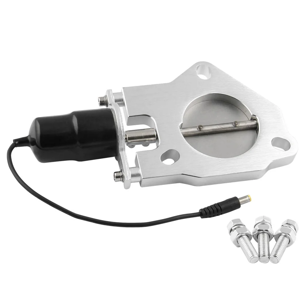 Выхлопная труба с вырезом, электрическим клапаном и наконечником, комплект глушителя, автомобильные аксессуары 2 2,25 2,5 3 дюйма, вырез из нержавеющей стали.