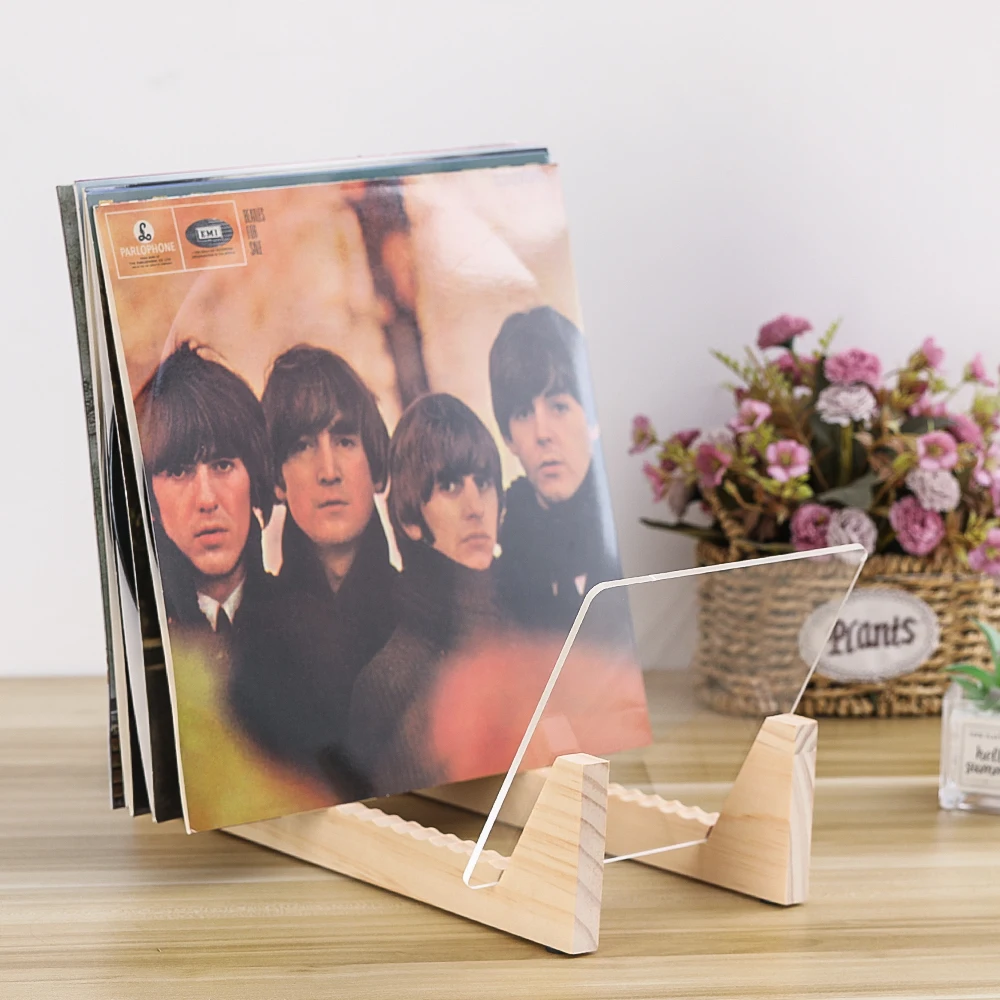 Держатель для виниловых записей подставка хранения альбомов и вмещает до 50 dvd