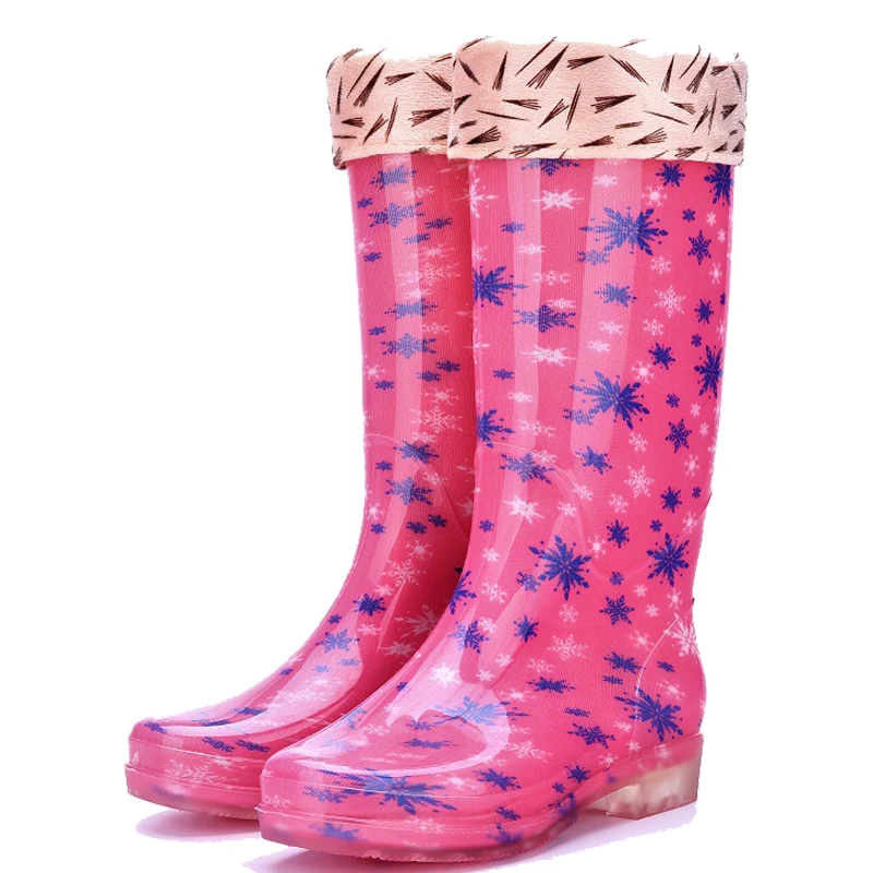 Популярные женские блестящие Нескользящие износостойкие водонепроницаемые