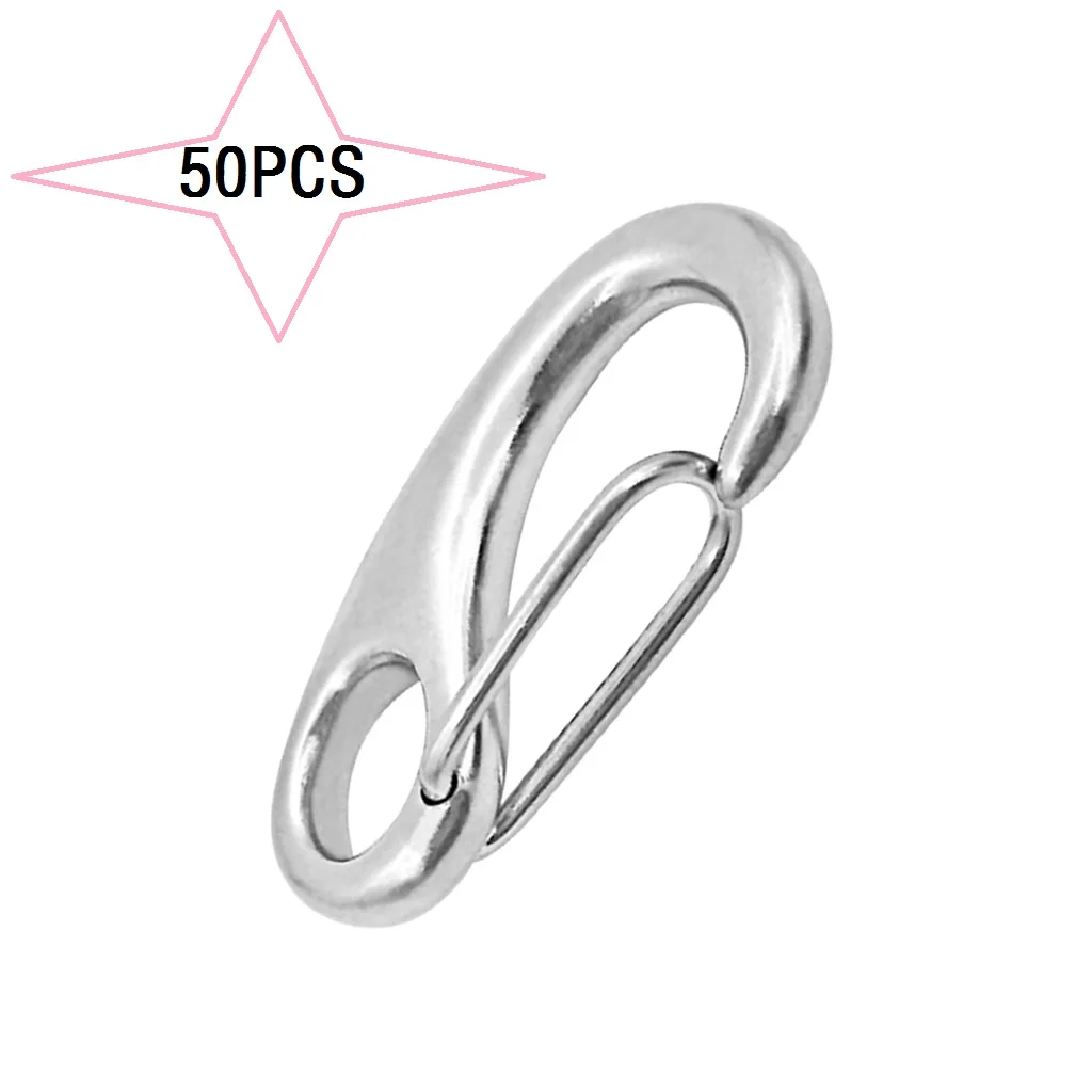 

50x Marine 316 Пружинные Крючки из нержавеющей стали, зажим для якоря лодки