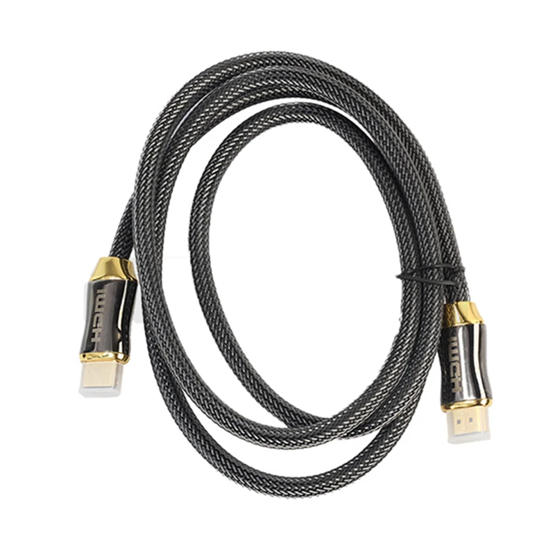 Кабель HDMI-HDMI 4K Кабель-адаптер с позолоченным штекером на штекер 2 0 для проектора HD