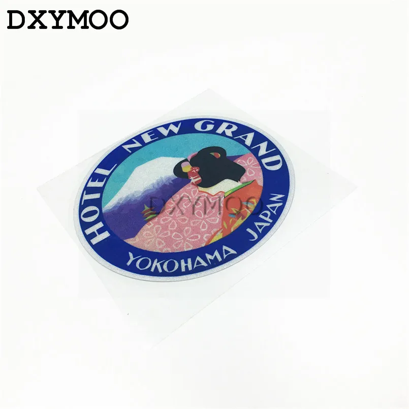 Японская Гора Фудзи Dacing женские старые модные автомобильные наклейки виниловые