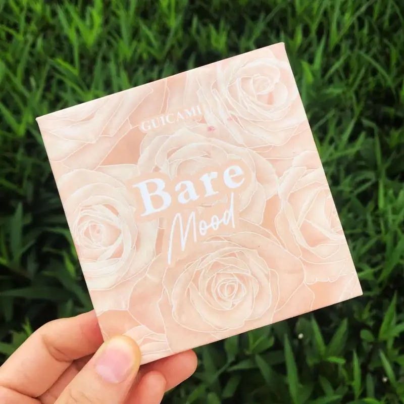 Новинка 2020 Палетка теней для век с розовыми пластинами перламутровые