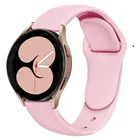 Ремешок силиконовый для Samsung Galaxy watch 4Classic Active 2346 мм42 ммGear S3 Frontier, браслет для Huawei GT 2pro, 20 мм22 мм