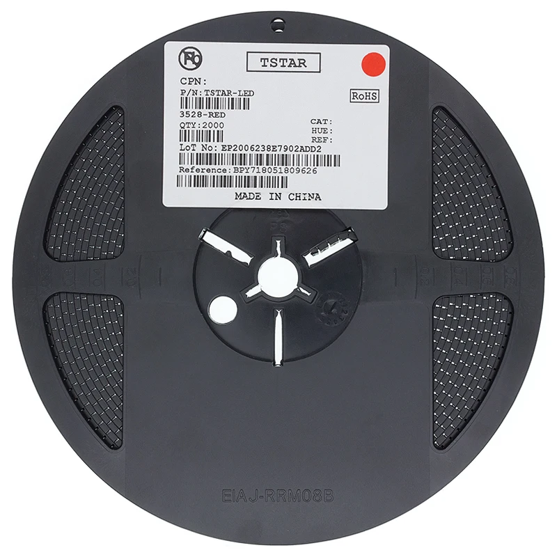 1 катушка 3000 шт/4000 шт 0603/0805/1206/1210 SMD светодиодный светильник красный/зеленый/синий