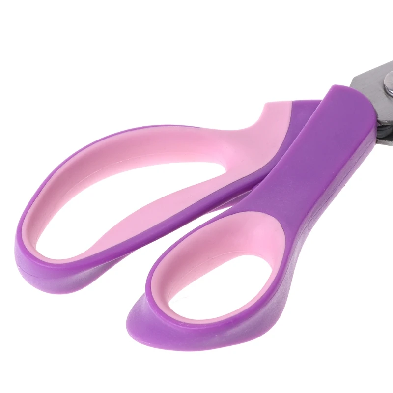 

Stainless Steel Zig Zag Pinking Sewing Cut Dressmaking Tailor Shears Scissor 5mm-S001