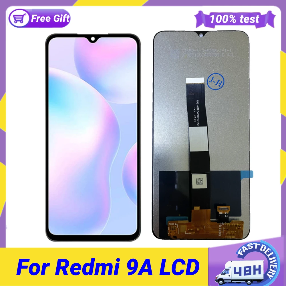 

Оригинальный ЖК-дисплей 6,53 дюйма для Redmi 9 9A, сенсорный экран, дигитайзер в сборе для Xiaomi Redmi 9 9A, запасные части