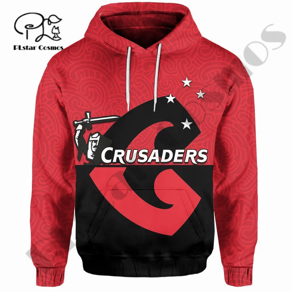 

PLstar Cosmos 3DPrinted Newest Knight Rugby New Zealand Art Casual Premium Harajuku Streetwear Unisex Hoodie/Sweatshirt/Zip 4