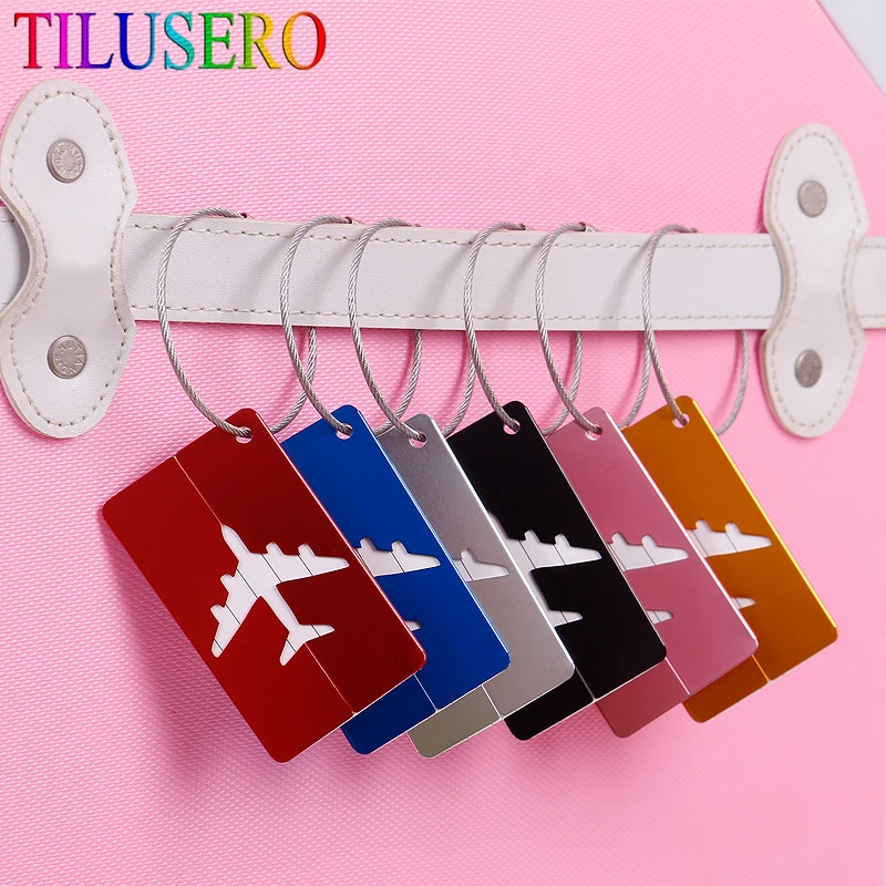 Tag Baggage Name Tags Aluminium Alloy Luggage Tags