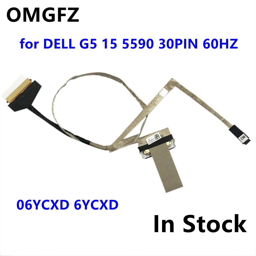 

Кабель для ЖК-экрана EDP для DELL G5 15 5590 30PIN 06YCXD 6YCXD 60 Гц