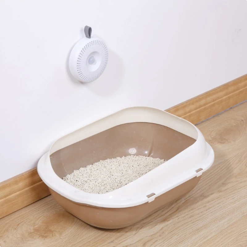 

Cat Litter Box Air Purifier Pet Deodorizer Sterilization Kitten Toilet Cleaning Tool Odor Eliminator Cat Products