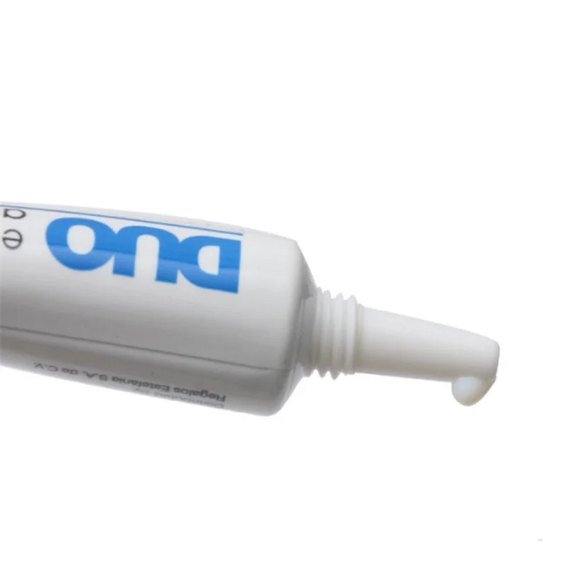 Клей для ресниц прозрачный Белый/Темный черный водонепроницаемый клей накладных