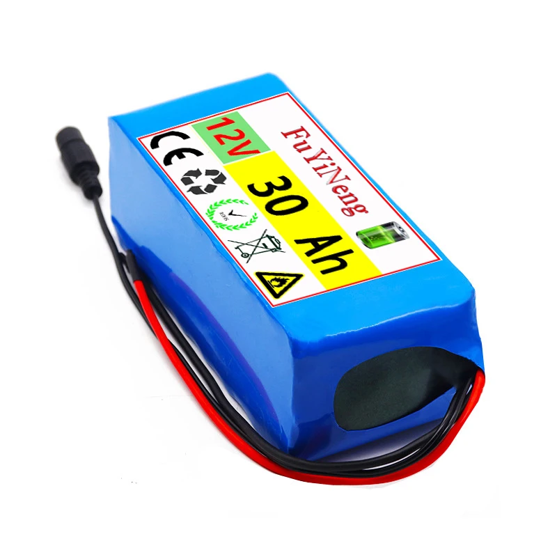 

12V 30Ah Battery pack Large capacity 3s8p 12V 18650 lithium battery protection board 12v 30Ah capacity+Charger