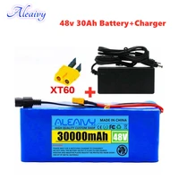 48v 30ah lithium ion battery 30000mah 1000w lithium ion battery pack for 54 6v e bike electric bicycle scooter with bms charger