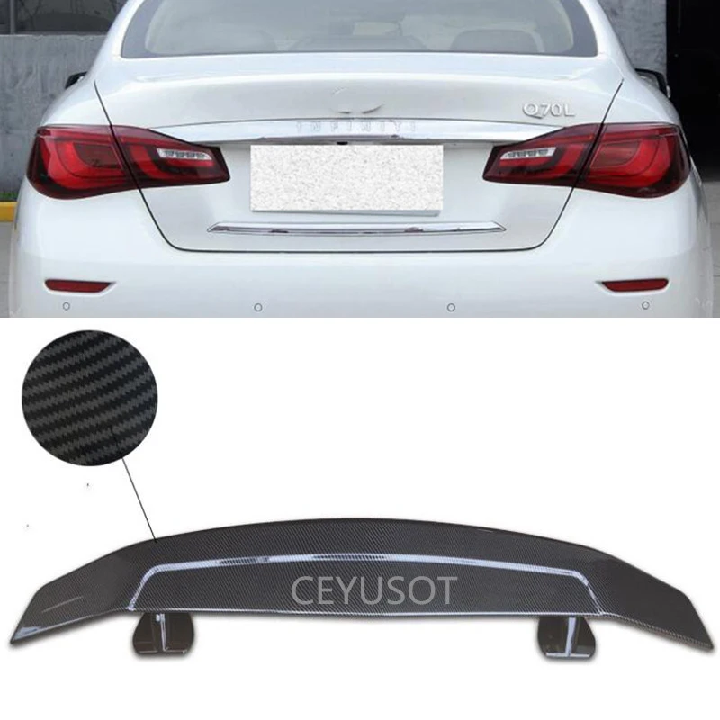 CEYUSOT для нового универсального спойлера ДЛЯ крыла Infiniti Q70 автомобильный багажник