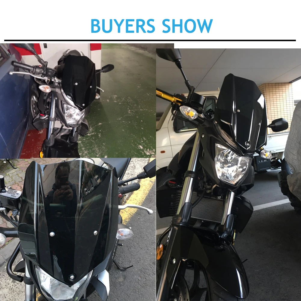 Ветровое стекло с двойными пузырьками для Yamaha MT 03 MT-03 MT03 экран ветровой экран дефлекторы 16-18 аксессуары
