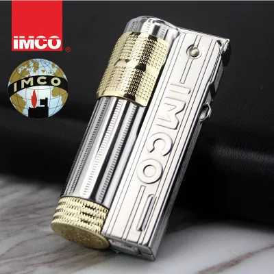 Бензиновая Зажигалка из нержавеющей стали IMCO 6700 - Цвет: Оранжевый