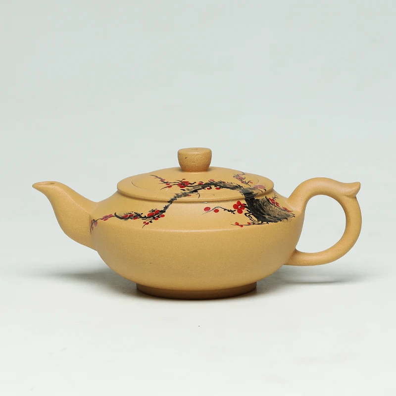 Китайский чайник из пурпурной глины винтажный самовар гибискус белый чай черный