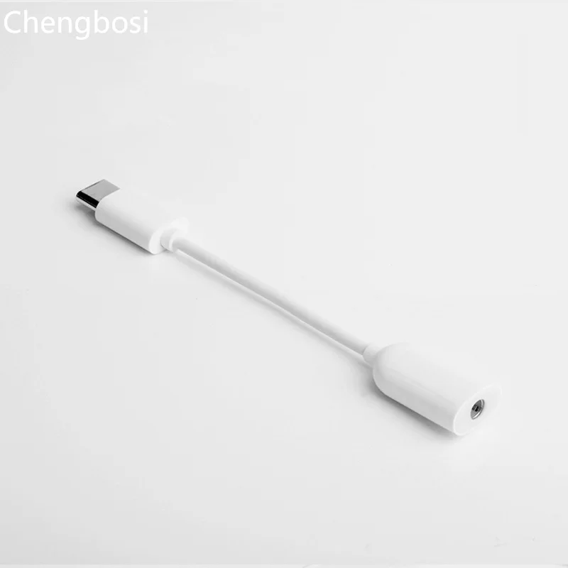 Адаптер для наушников с разъемом USB Type C на 3 5 мм преобразователь Aux аудиокабель