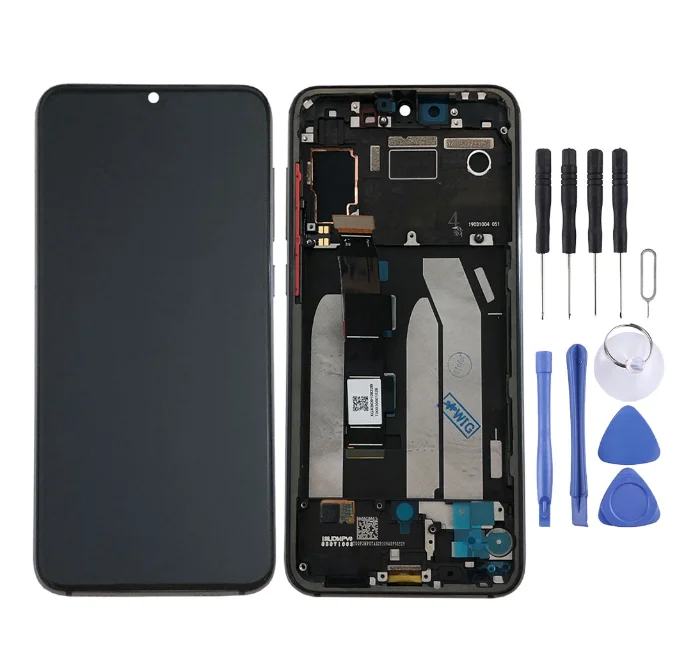 Для 5,9" Xiao mi 9 SE mi 9 SE AMOLED ЖК-дисплей с рамкой+ сенсорный экран дигитайзер для mi 9SE дисплей