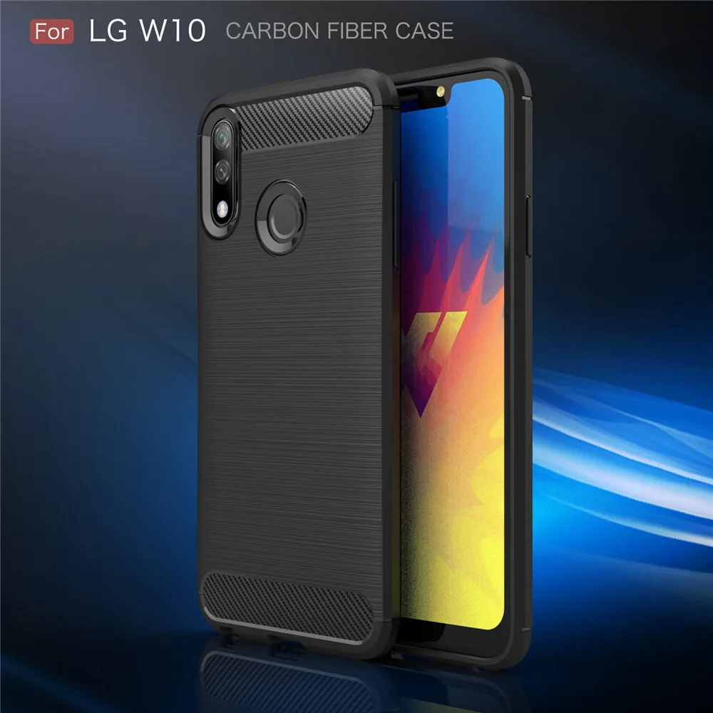 Для LG W10 чехол 6 19 дюйма роскошный полностью мягкий силиконовый из ТПУ