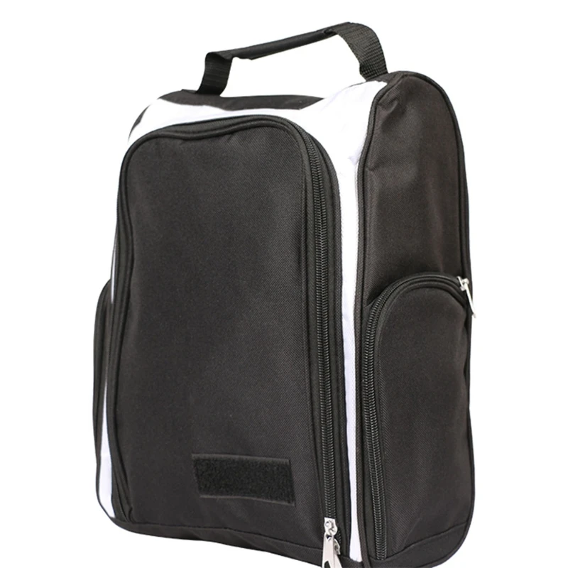Golf Shoe Bag for Socks and Other Golf Accessories Zippered Shoe Carrier Bags Outdoor Golf Accessories Storage Bag