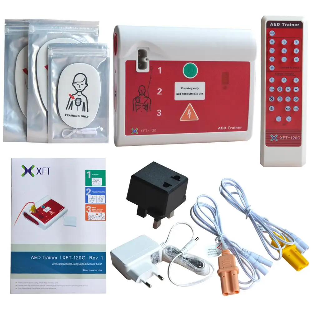 Автоматический внешний монитор дефибриллятора для экстренной спасательной