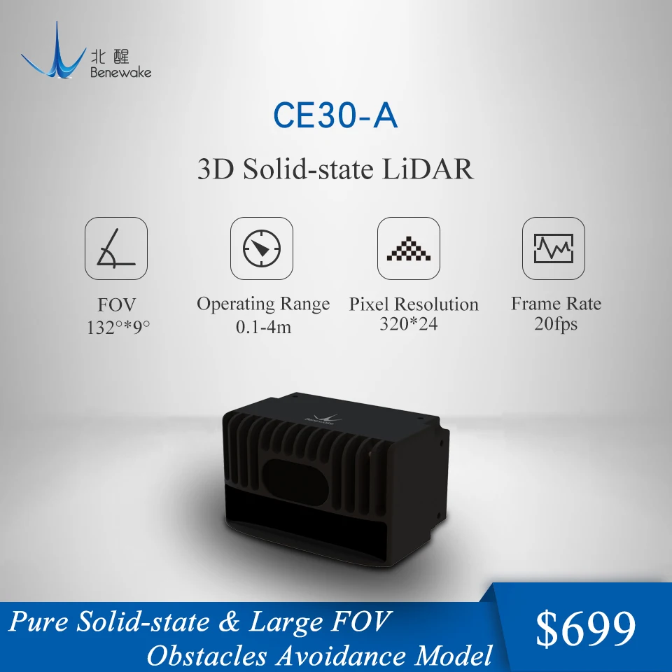 Billig Benewake CE30-A 4m TOF Infrarot LiDAR Solid-state LiDAR Entfernungsmesser Sensor