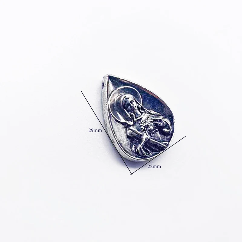 Католическая Дева Мэри сострадательный маленький кулон ключ кулон|Шармы| |