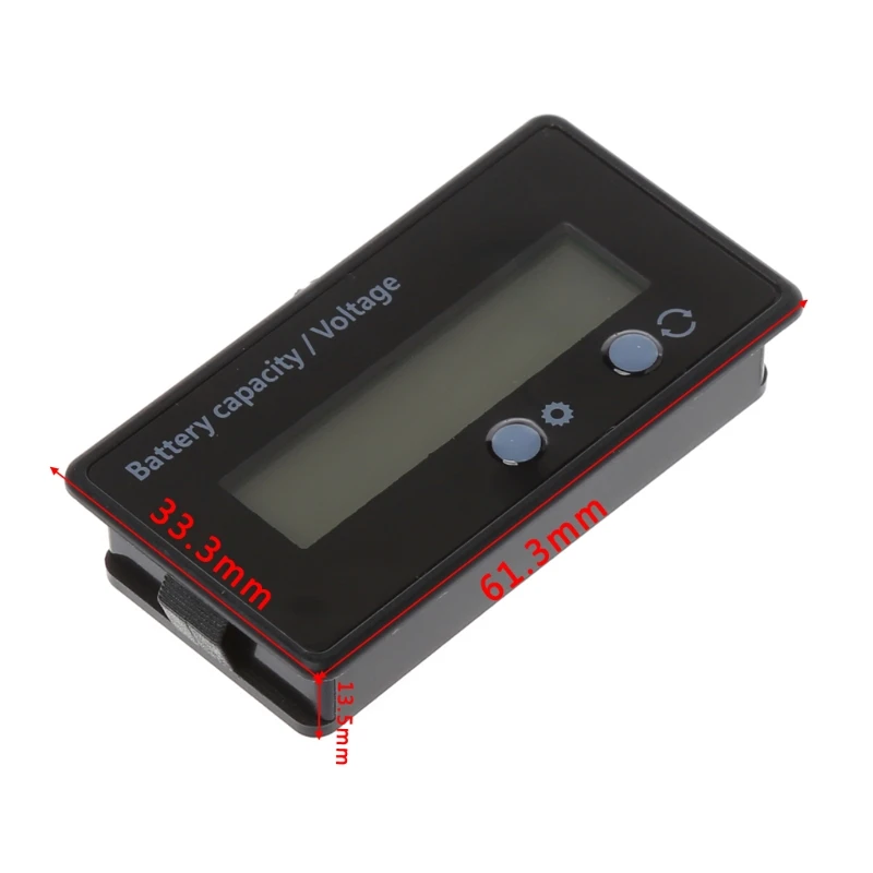 YYSD 8-70V LCD Acid Lead Lithium Battery Capacity Indicator Voltmeter Voltage Tester | Инструменты