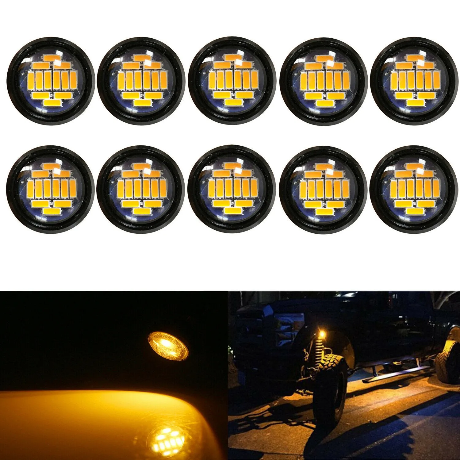 

Car Eagle Eye Lights Daytime Lamp Parking Turn Signal Light Waterproof