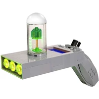 moc science fiction animation portal gun building blocks construction assembly toys city movie memorial toy for kid gifts