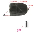 2-13 мм БЕСКЛЮЧЕВОЙ ударный сверлильный патрон для MAKITA 6261D 6271D 6281D 6281DWE 6271DWE HP330D HP347DWE DHP343 6280D 6270D