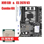 Материнская плата X99 E8I  E5 2670 v3 с поддержкой Intel XEON E5 LGA2011-3 DDR4 память ECC REG NVME USB3.0 ATX Поддержка серверов Turbo boost