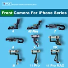 Передняя камера для iphone 6 7 8 8plus xs xr 11pro max, Большая передняя камера, гибкий кабель для замены камеры iphone x