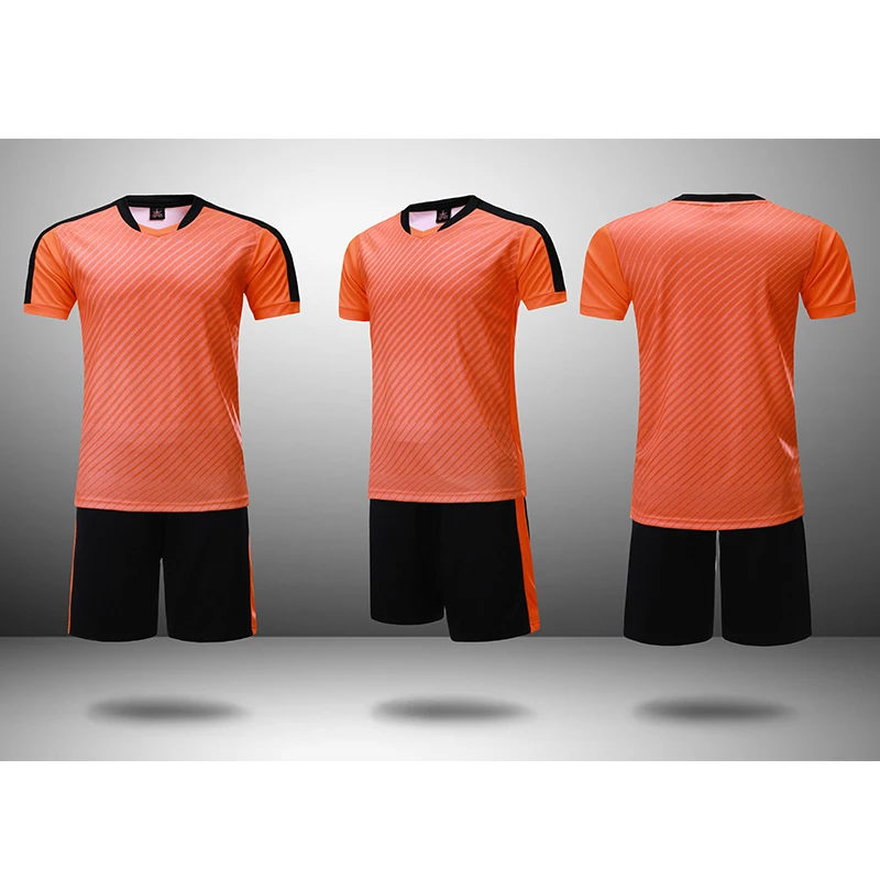 Набор мужских розовых футболок с коротким рукавом Футбольная форма для взрослых