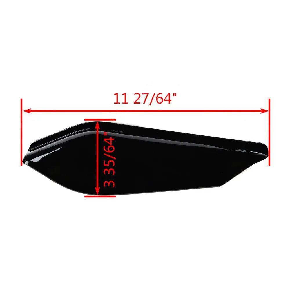 Тепловой экран двигателя для мотоцикла черный дефлектор воздуха средней рамы