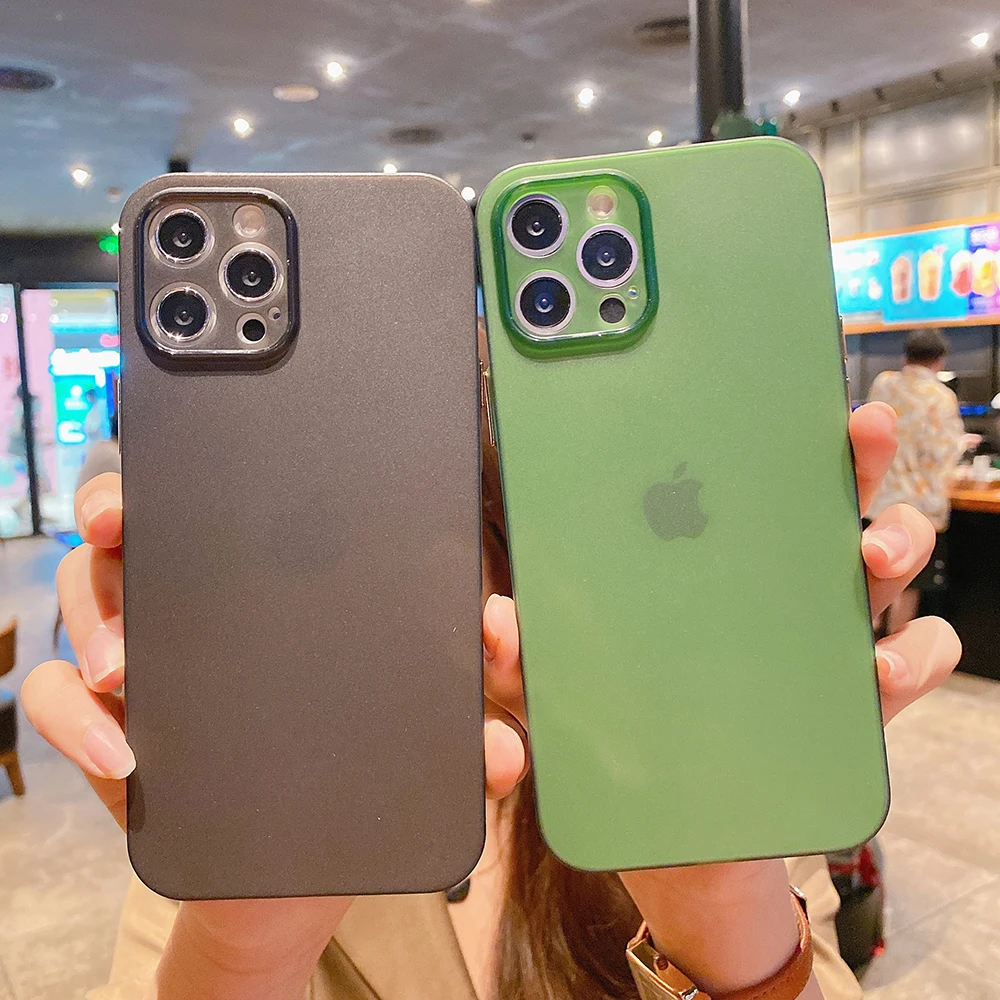 

0.2mm Ultra Thin Soft TPU Phone Case For iPhone 13 12 11 Pro Max XS Max XR 7 8 Plus SE 2020 soft Fashion Protective Back Cover