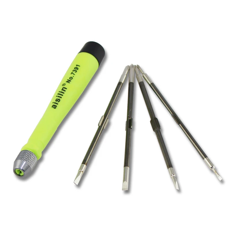 5 In 1 Precision Screwdriver Set High Quality Profession Instrument Repair Tool Kit With 4*screwdriver Bits Watch Phone | Инструменты