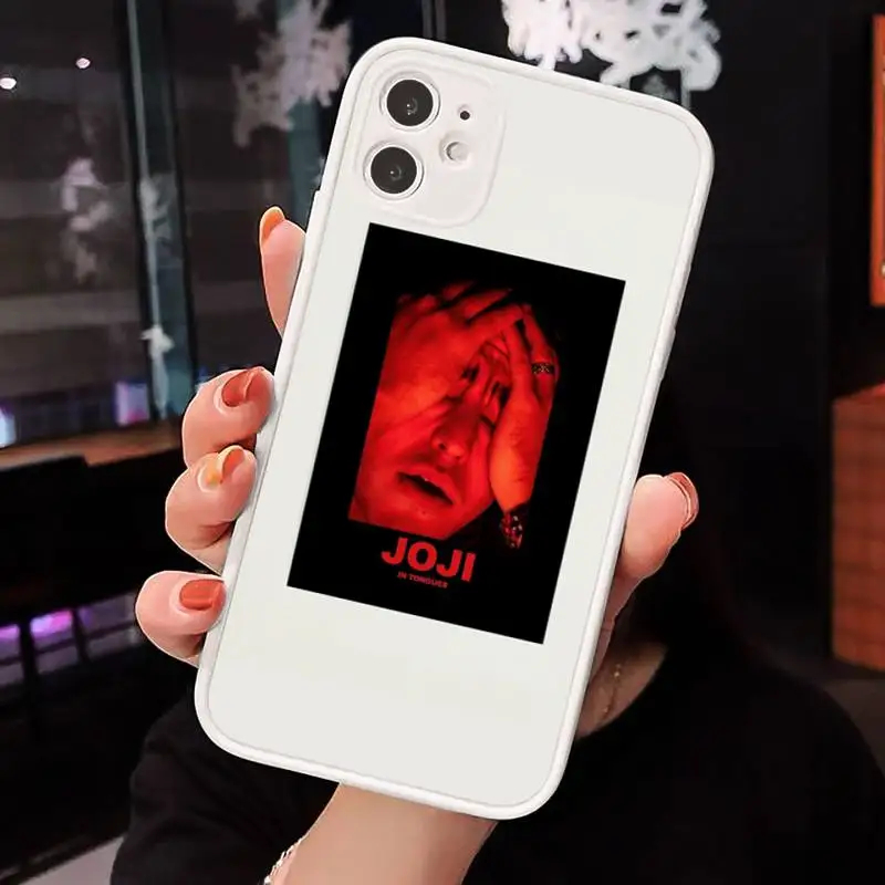 

fashion George Miller Joji singer Phone Cases Matte Transparent for iPhone 7 8 11 12 s mini pro X XS XR MAX Plus cover funda