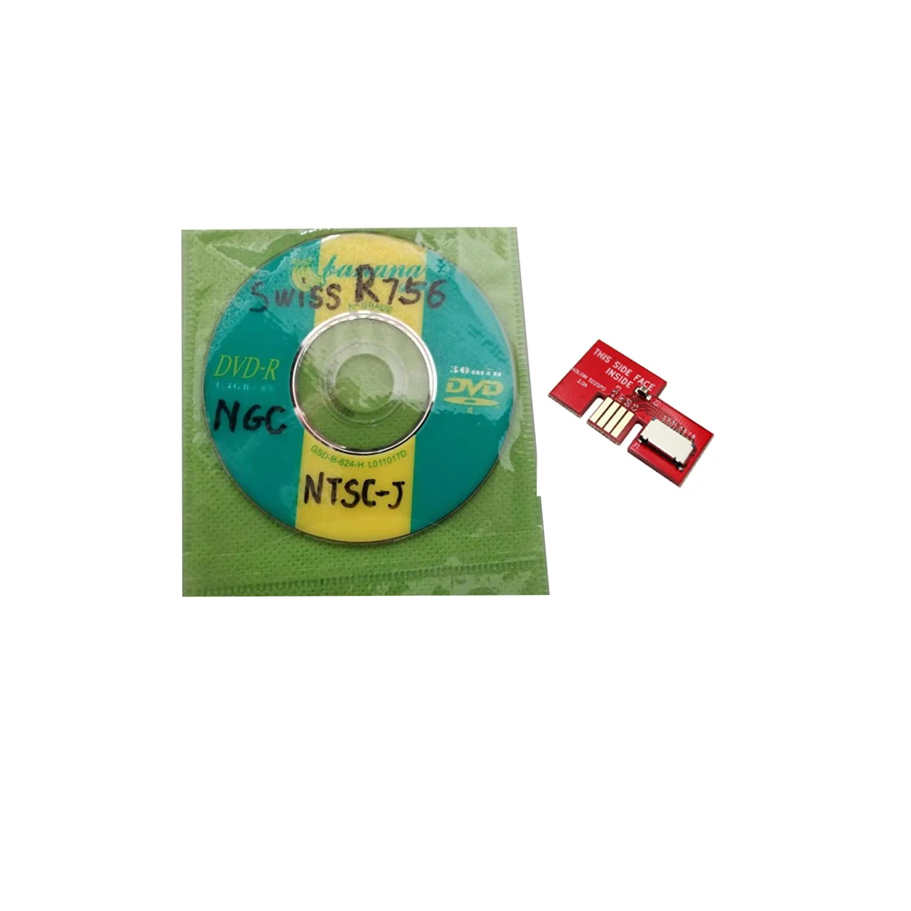 Швейцарский диск загрузки Mini DVD NTSC pal адаптер карты Micro SD TF кардридер для NGC SD2SP2 Sup