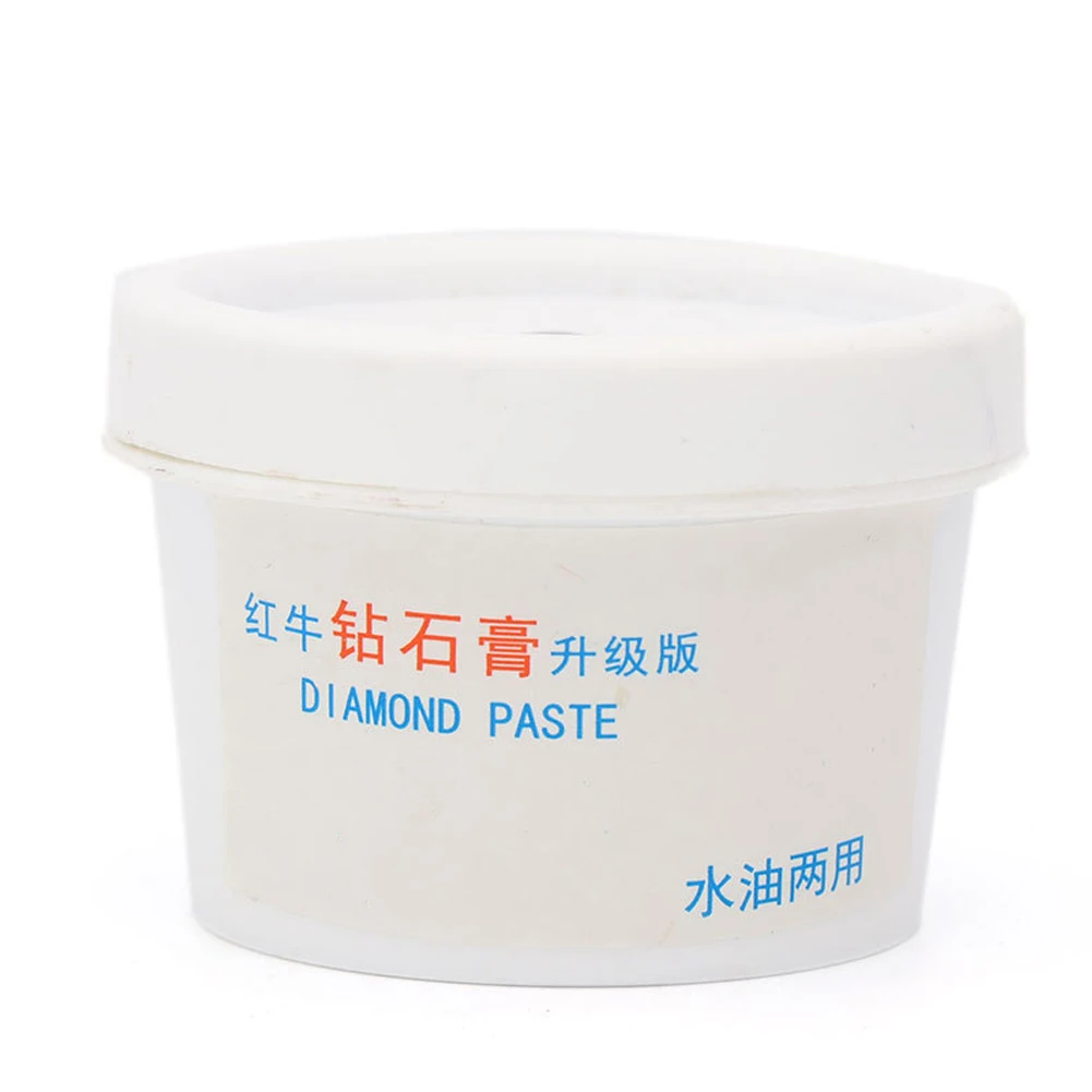 

60g Effective Polishing Paste Metal Abrasive DIY Portable Home Diamond Grinding Buffing Burnisher Jade Water Oil Dual Used