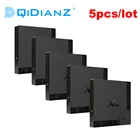Оптовая продажа 5 шт Android 10,0 ТВ коробка X96 Mate Мини ТВ коробка Android 10 2,4G  5G двойной wifi X96 Mate 6K медиаплеер PK H96 MAX TX6S
