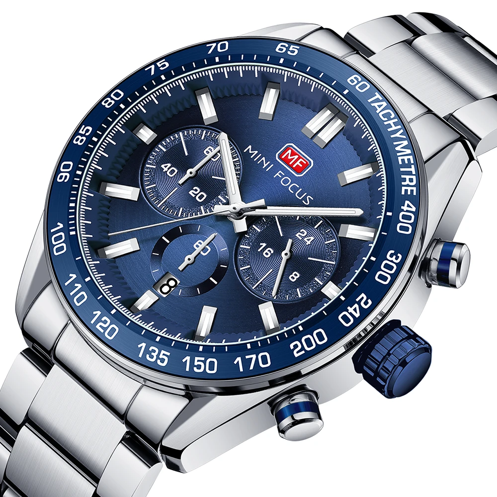 

Men's Watches Top Brand Luxury Sports Fashion Quartz Wristwatches Stainless Steel Luminous Hands Reloj Hombre Relogio Masculino