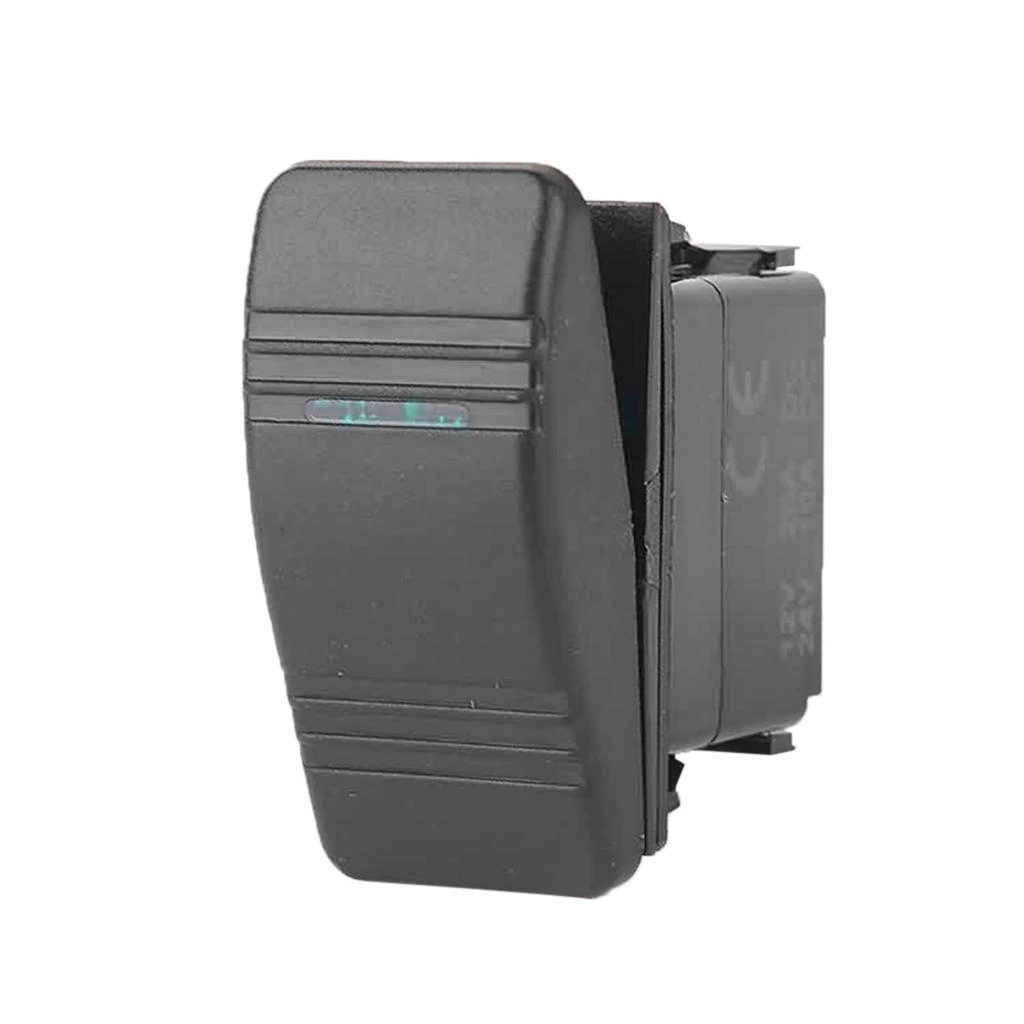 3 контактный задний фонарь клавишный выключатель зеленый светодиодный