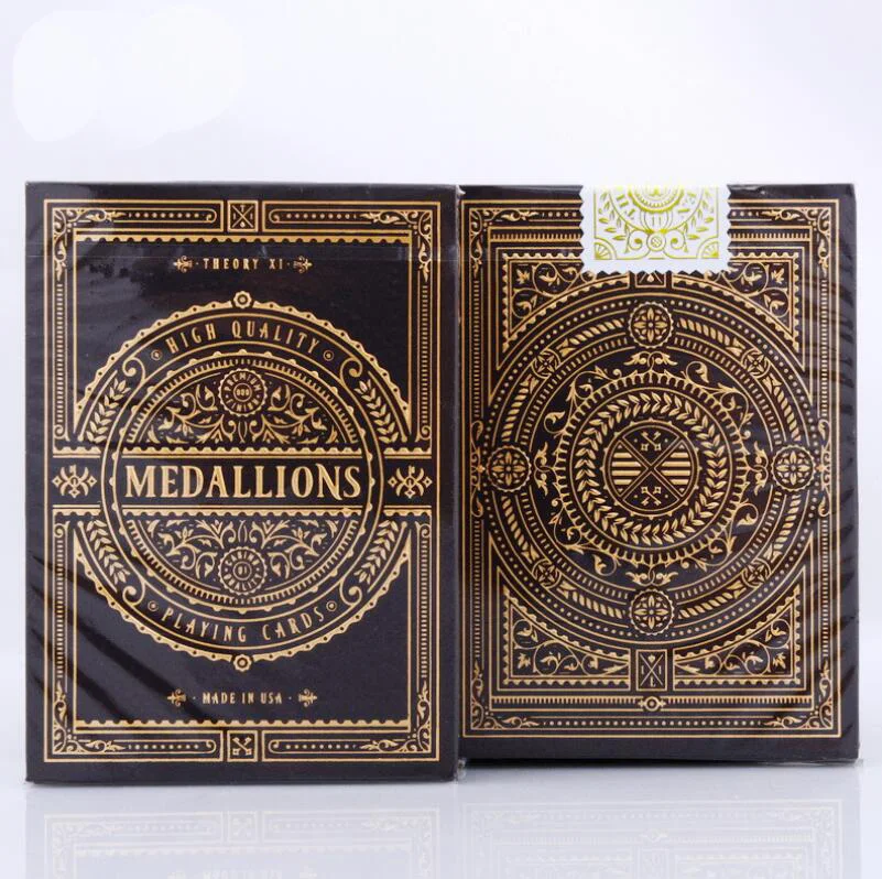 Медальоны колода T11 игральные карты 88*63 мм бумага Волшебная категория покер для