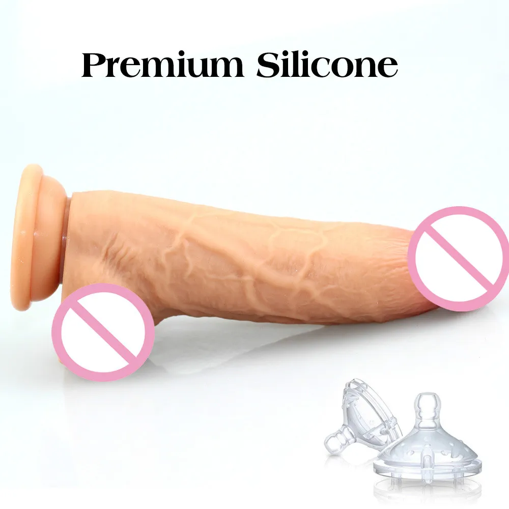 Фаллус огромный большой реалистичный фаллоимитатор толстый силиконовый пенис G